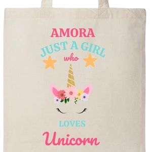 Custom Canvas Bag ( pick the name)